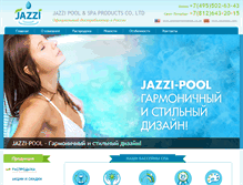 Tablet Screenshot of jazzi-pool.ru